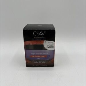NEW RARE OLAY Regenerist Night Recovery Cream Moisturizer 1.7oz‎ OLD FORMULA